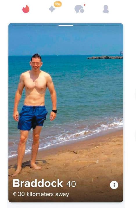 尼可拉斯被控透過交友軟體約砲,還有台灣女生為了他自殺、墮胎。(讀者提供)