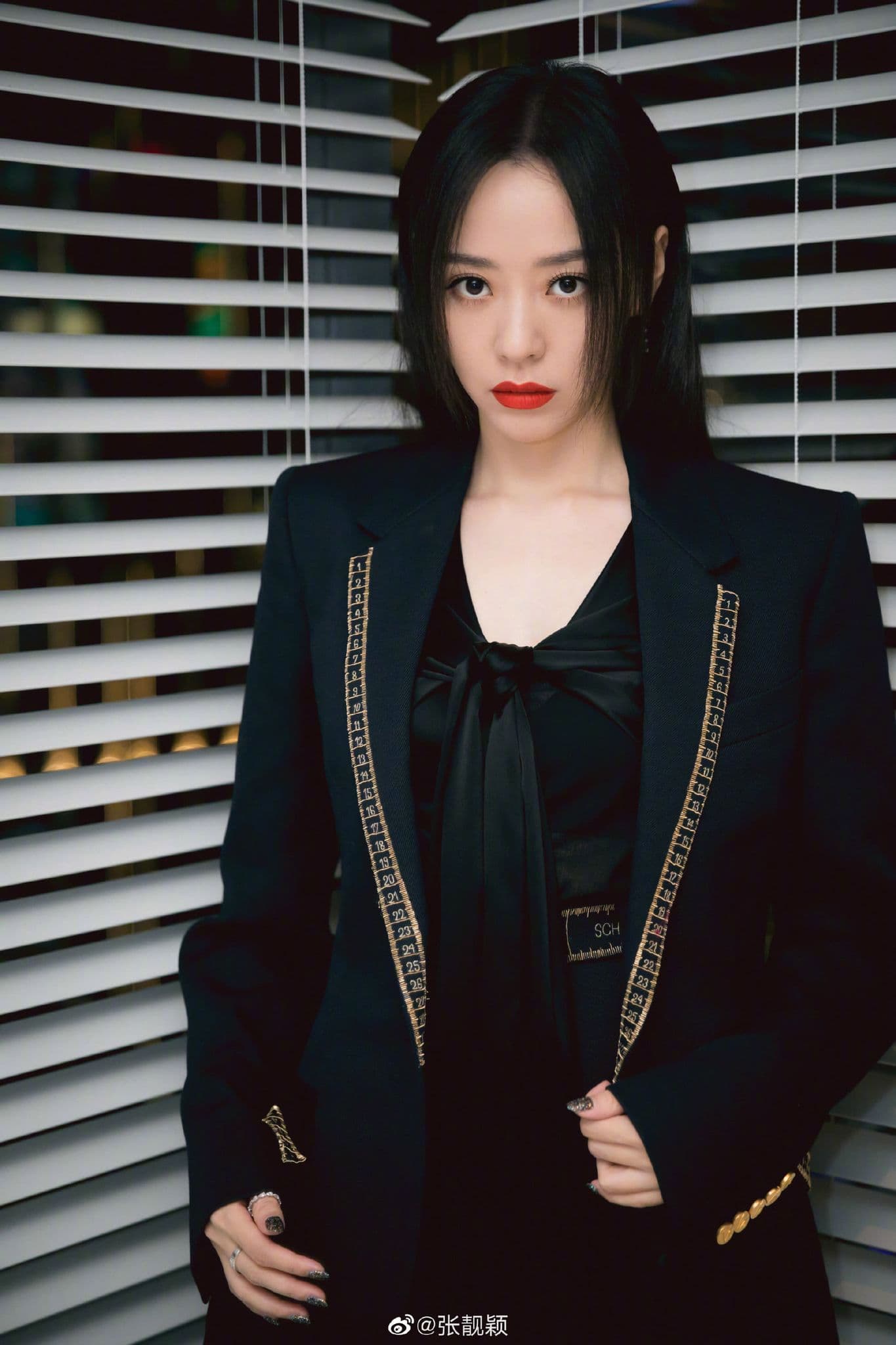 張靚穎因參加選秀出道,情史也是轟轟烈烈。(翻攝自張靚穎微博)