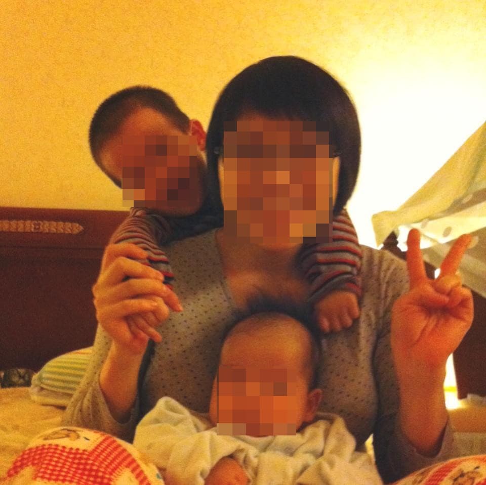 死者身後留下兩名幼子。(讀者提供)