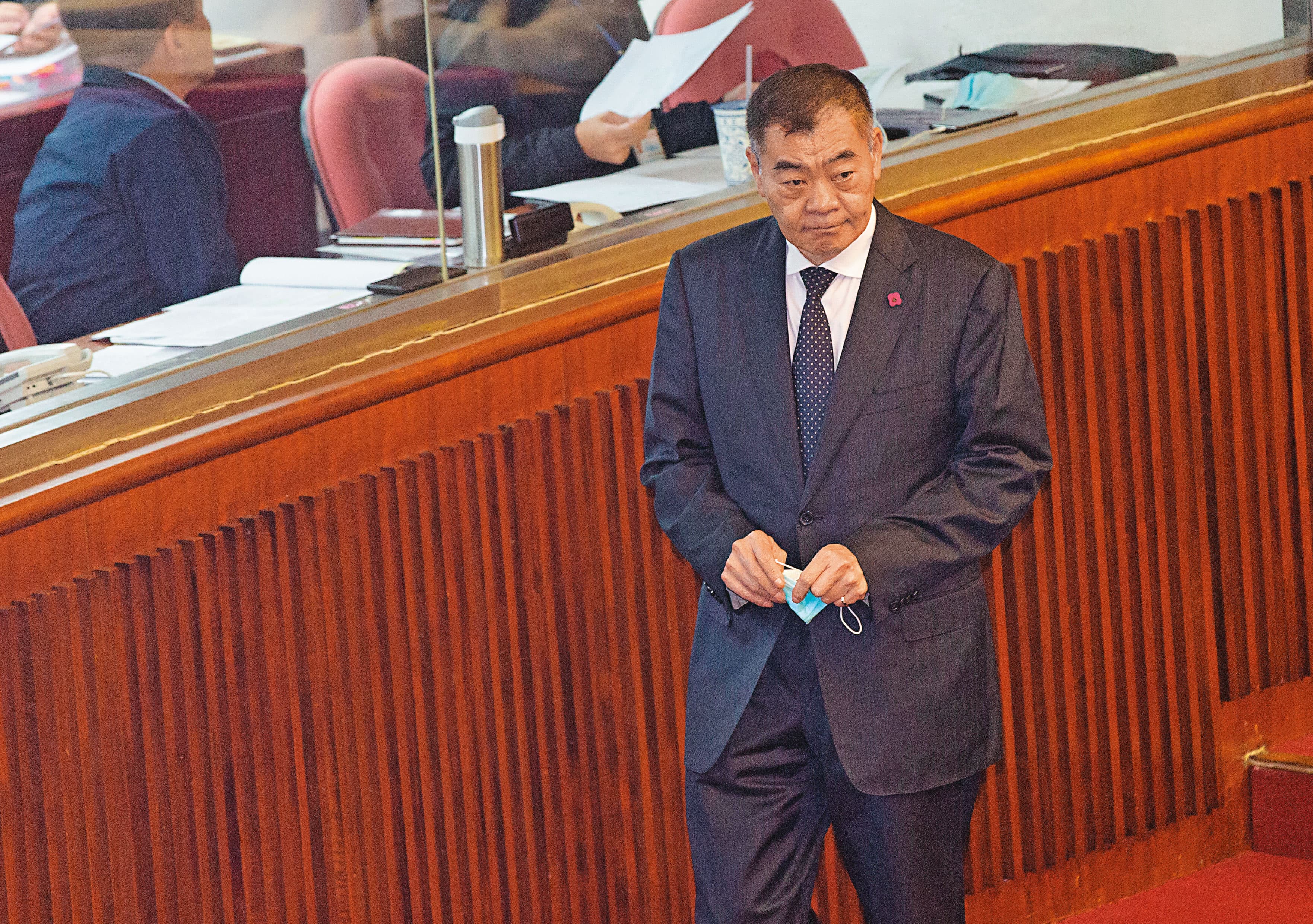 國民黨籍議長陳錦祥(圖),表態支持已宣布參與台北市長初選的市議員羅智強。