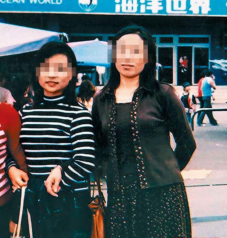薛女(左)不滿同鄉劉女(右)說她賣淫,教唆男友教訓對方。(翻攝畫面)