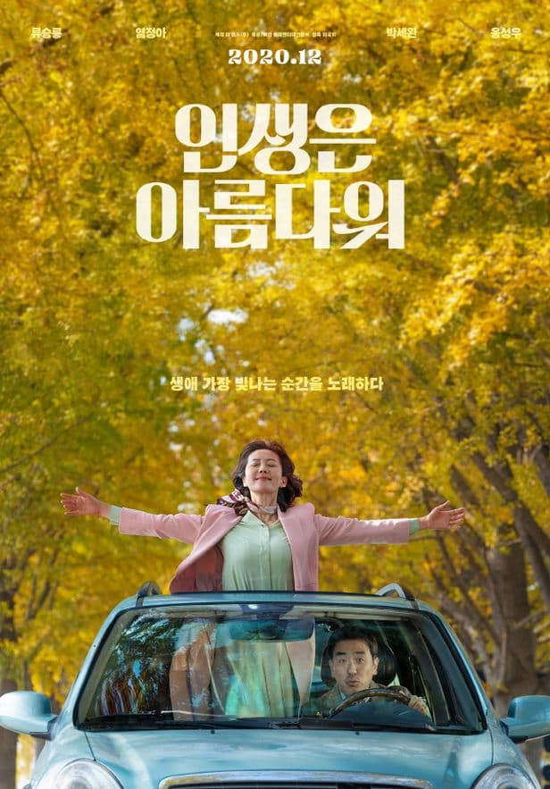 柳承龍與廉晶雅主演的電影《美麗人生》預定12月在韓上映。(網路圖片)