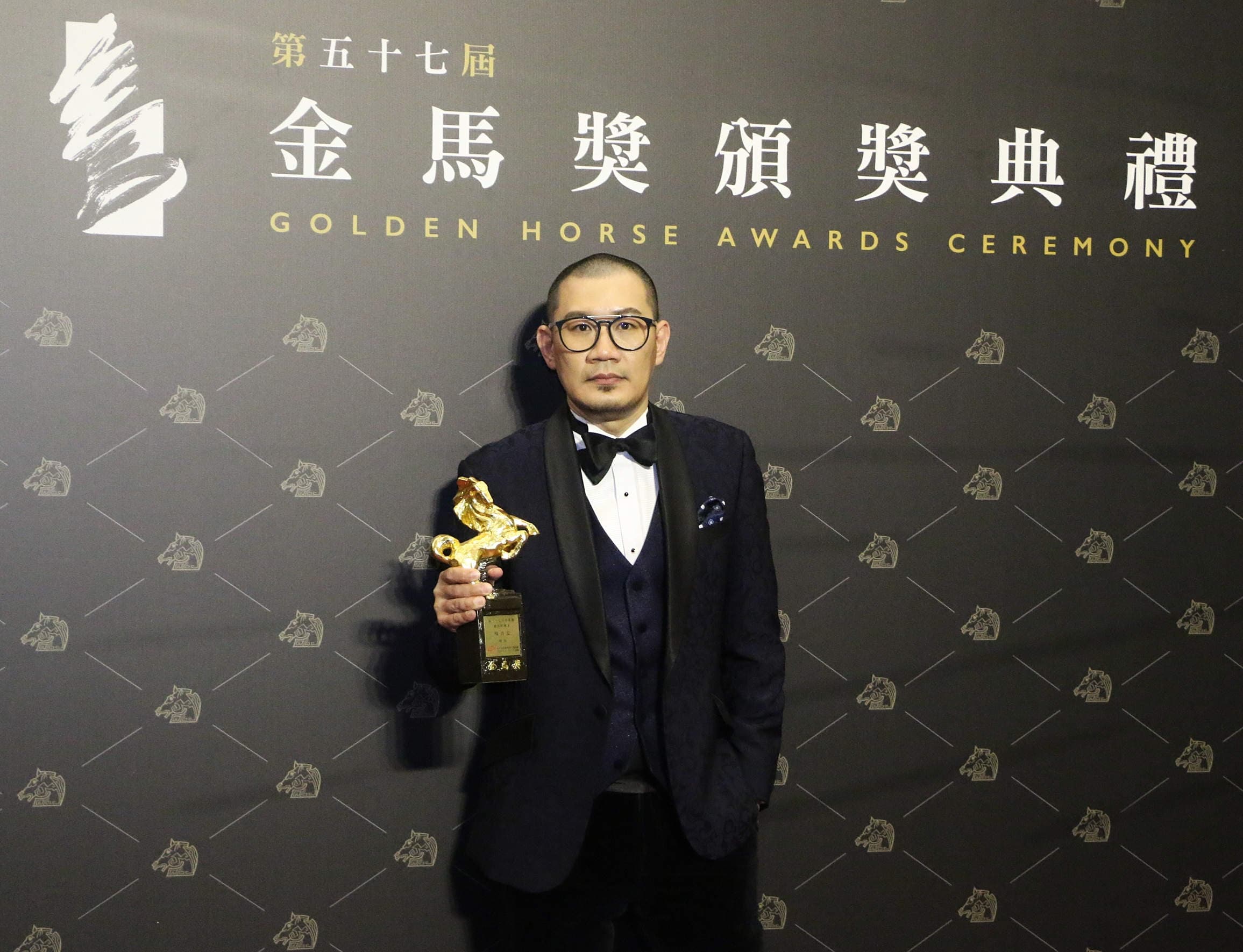 張吉安獲今年金馬獎最佳新導演。(海鵬提供)