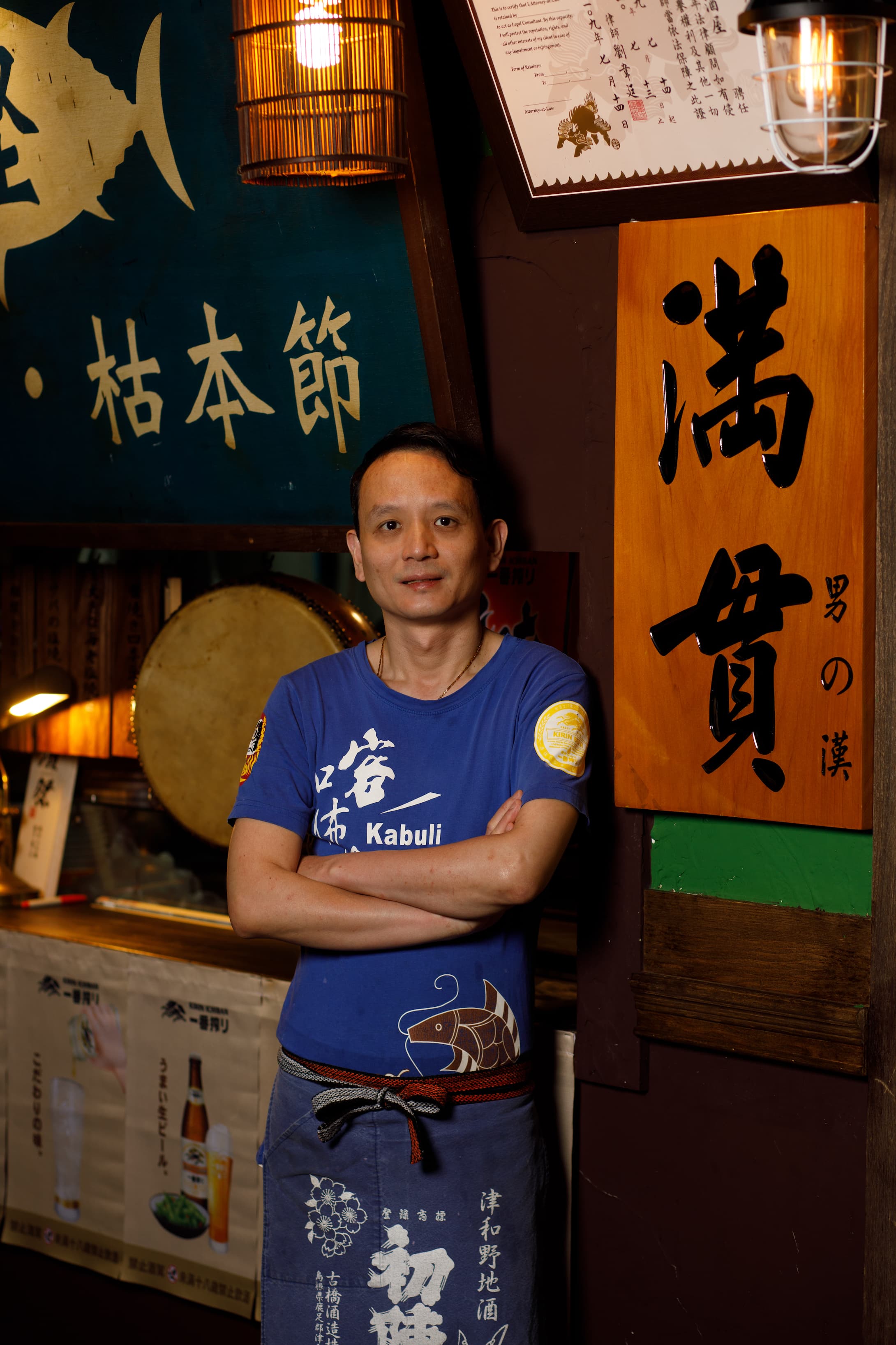 店長吳尚淳是創店元老,營造讓客人有如到朋友家吃飯的親切感。