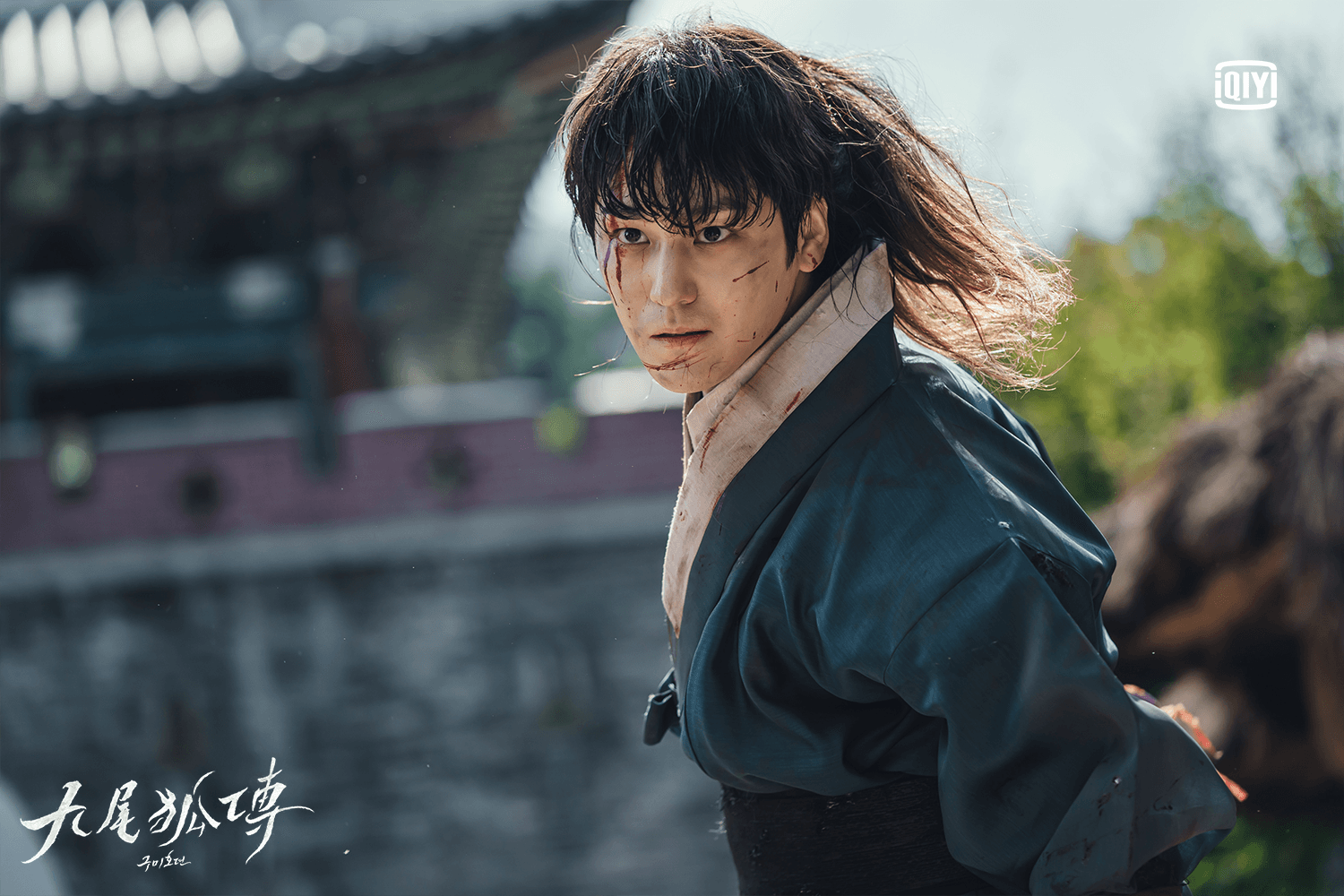 金汎對《九尾狐傳》第4集中,李朗被哥哥李硯殺害的這場戲印象深刻。(愛奇藝國際站提供)