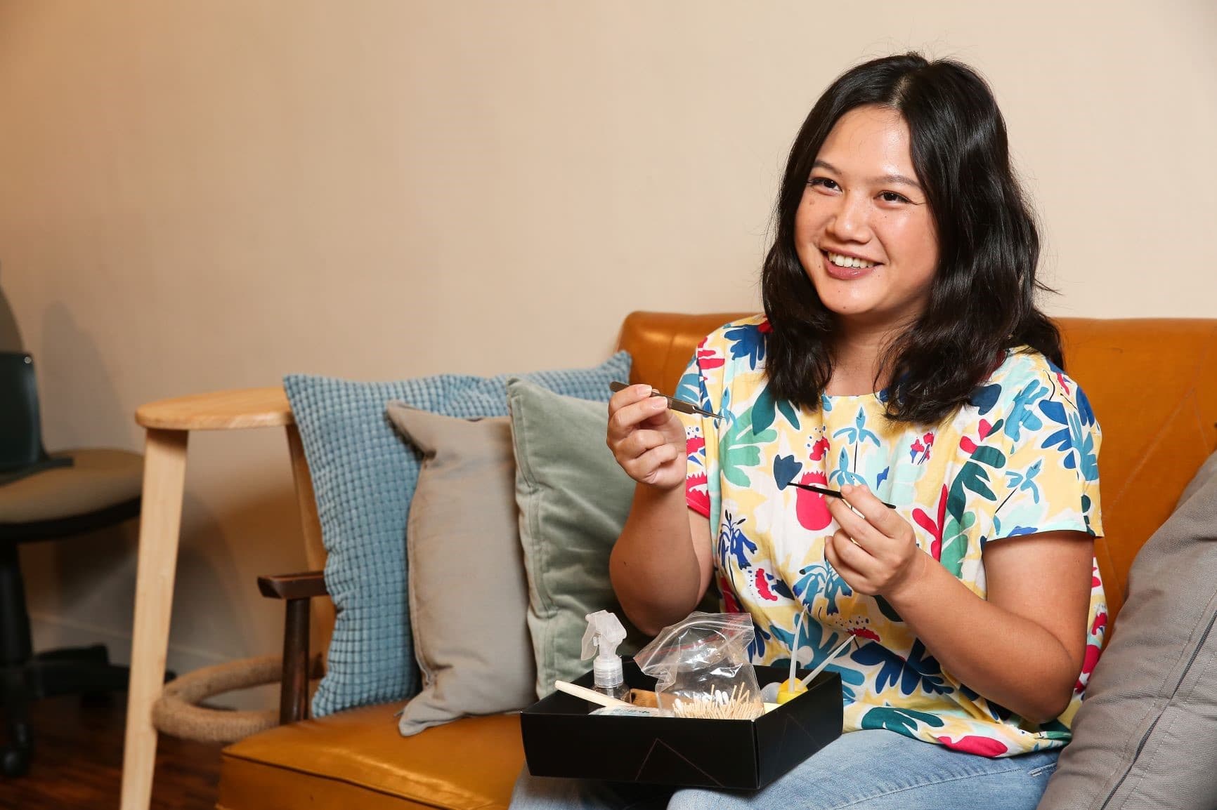 台灣出生長大的李宛蓉,目前在好萊塢擔任食物造型師,並兼做私人廚師的工作。