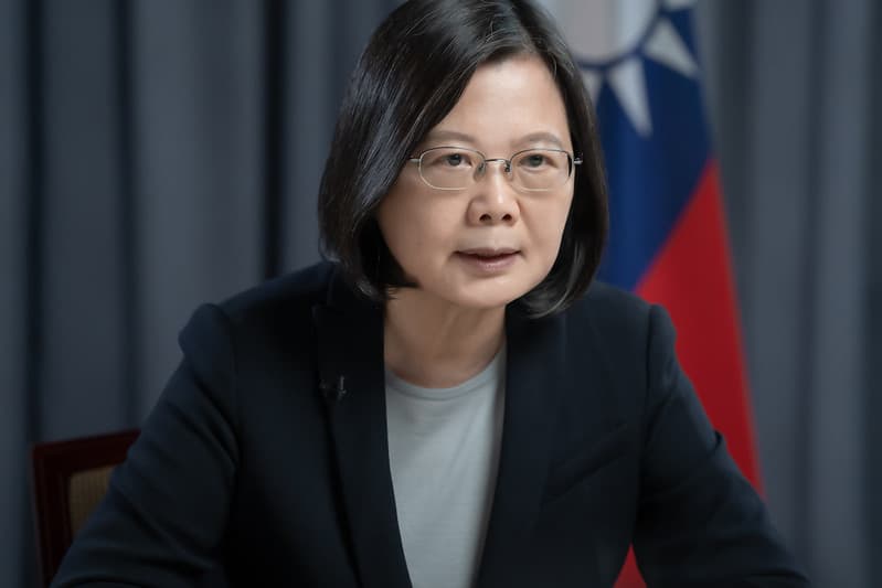 總統蔡英文屢上國際版面，讓台灣更被世界看見。（總統府提供）