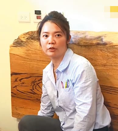 郭川上女兒是士林地檢署檢察官郭千瑄（圖），日前也因和設計師發生糾紛，官司一審輸了，還找來媒體受訪反擊。（翻攝東森新聞）