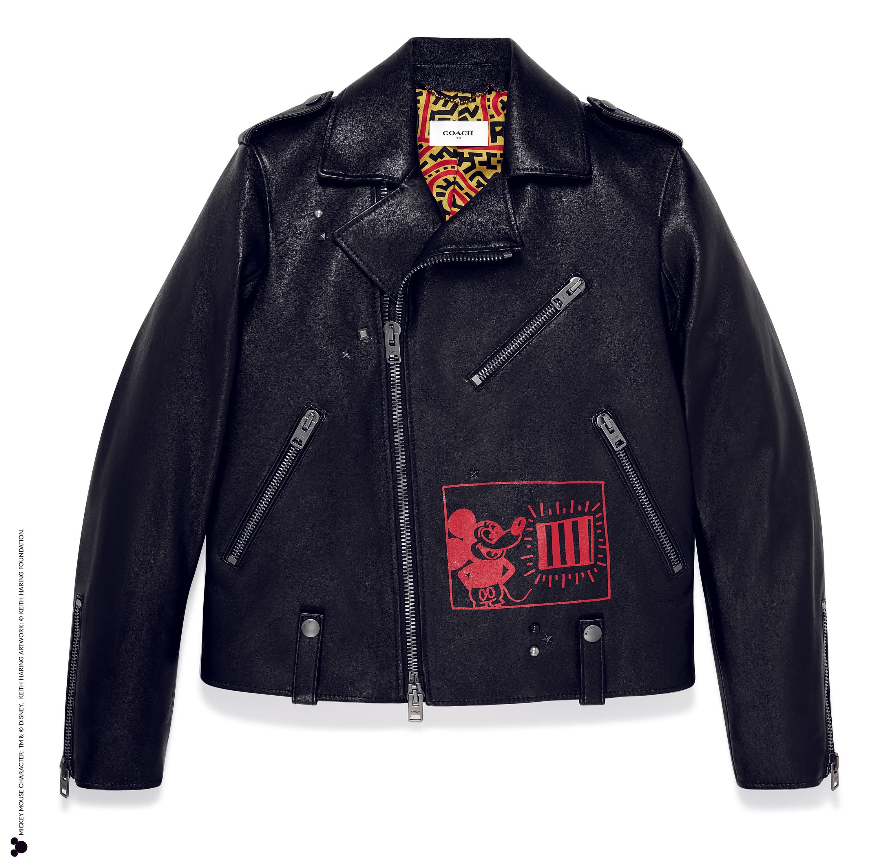 騎士夾克。NT$59,800。(COACH提供)