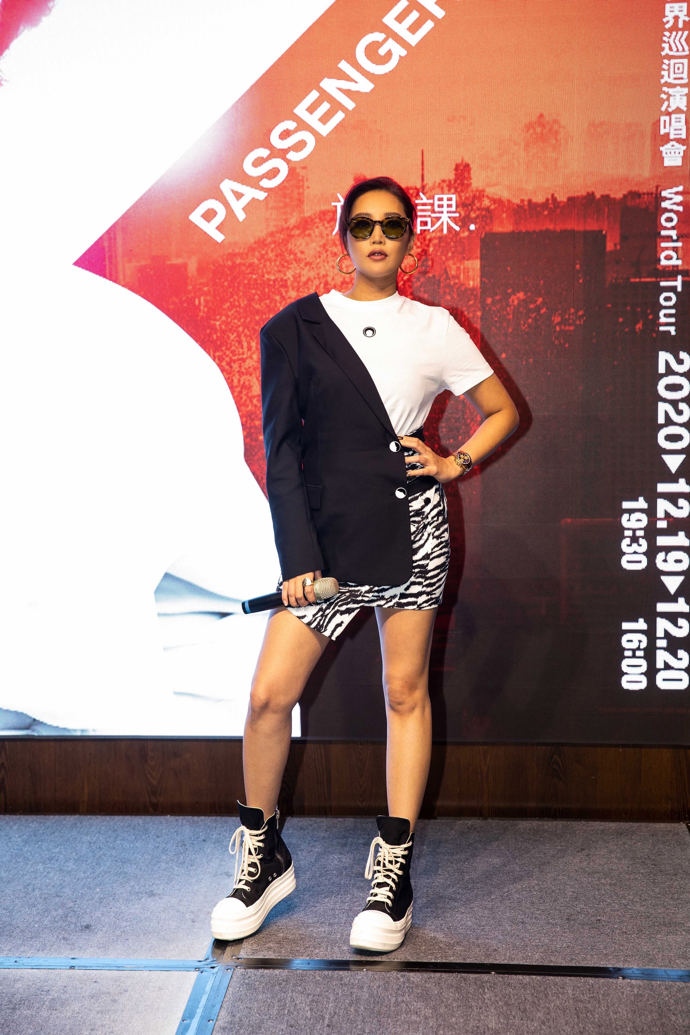 演唱會結束後,A-Lin想大吃大喝。(宜辰整合行銷提供)