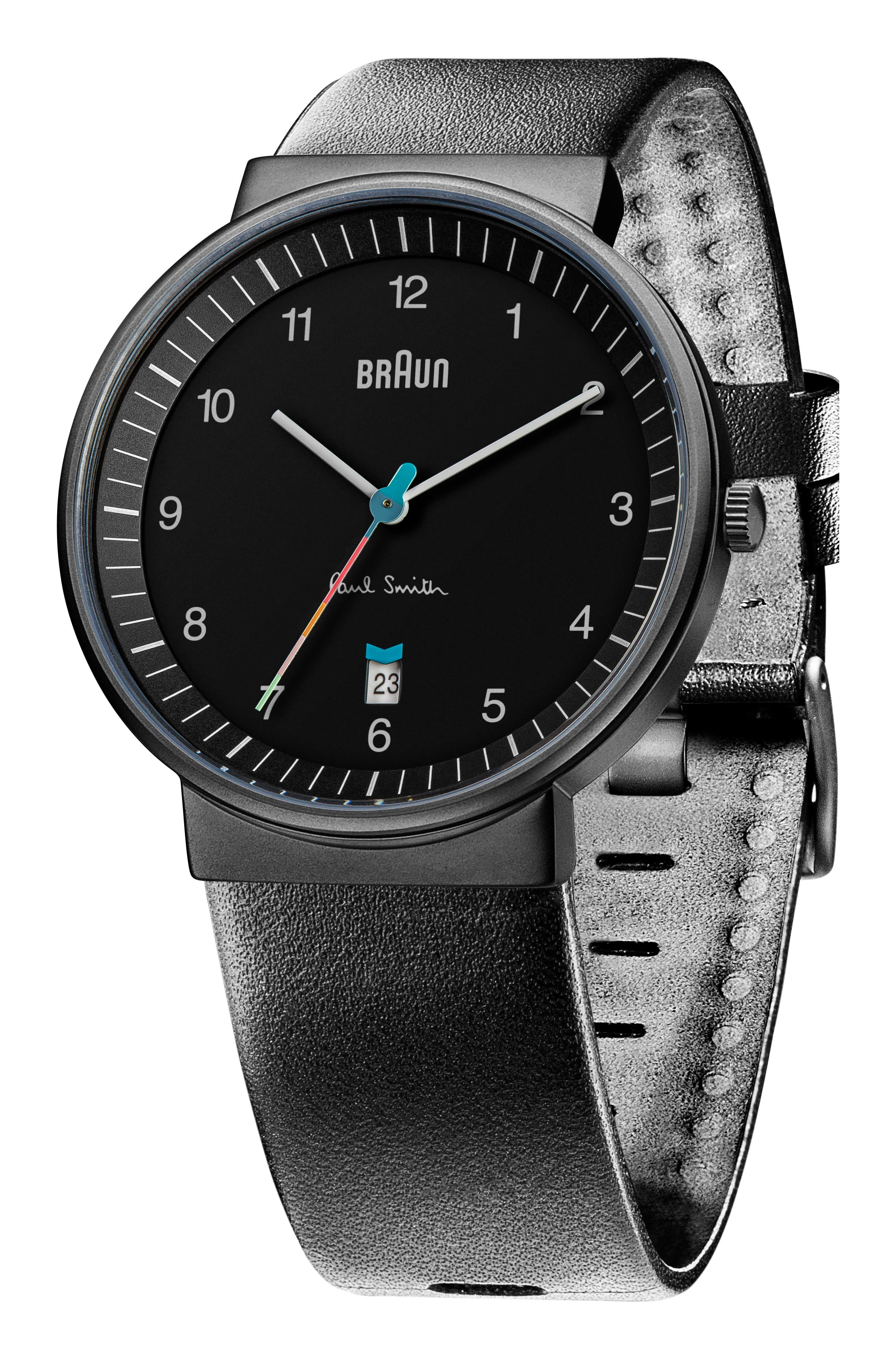 Paul Smith x Braun限量系列BN0032腕錶。NT$8,800(藍鐘提供)