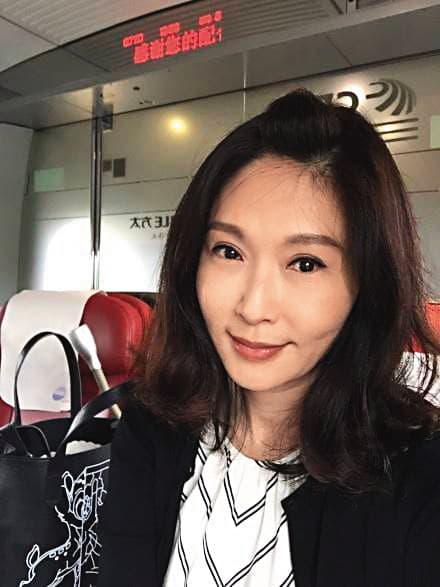 張玉嬿曾主演過不少戲劇,也與謝祖武相戀過。(翻攝張玉嬿臉書)