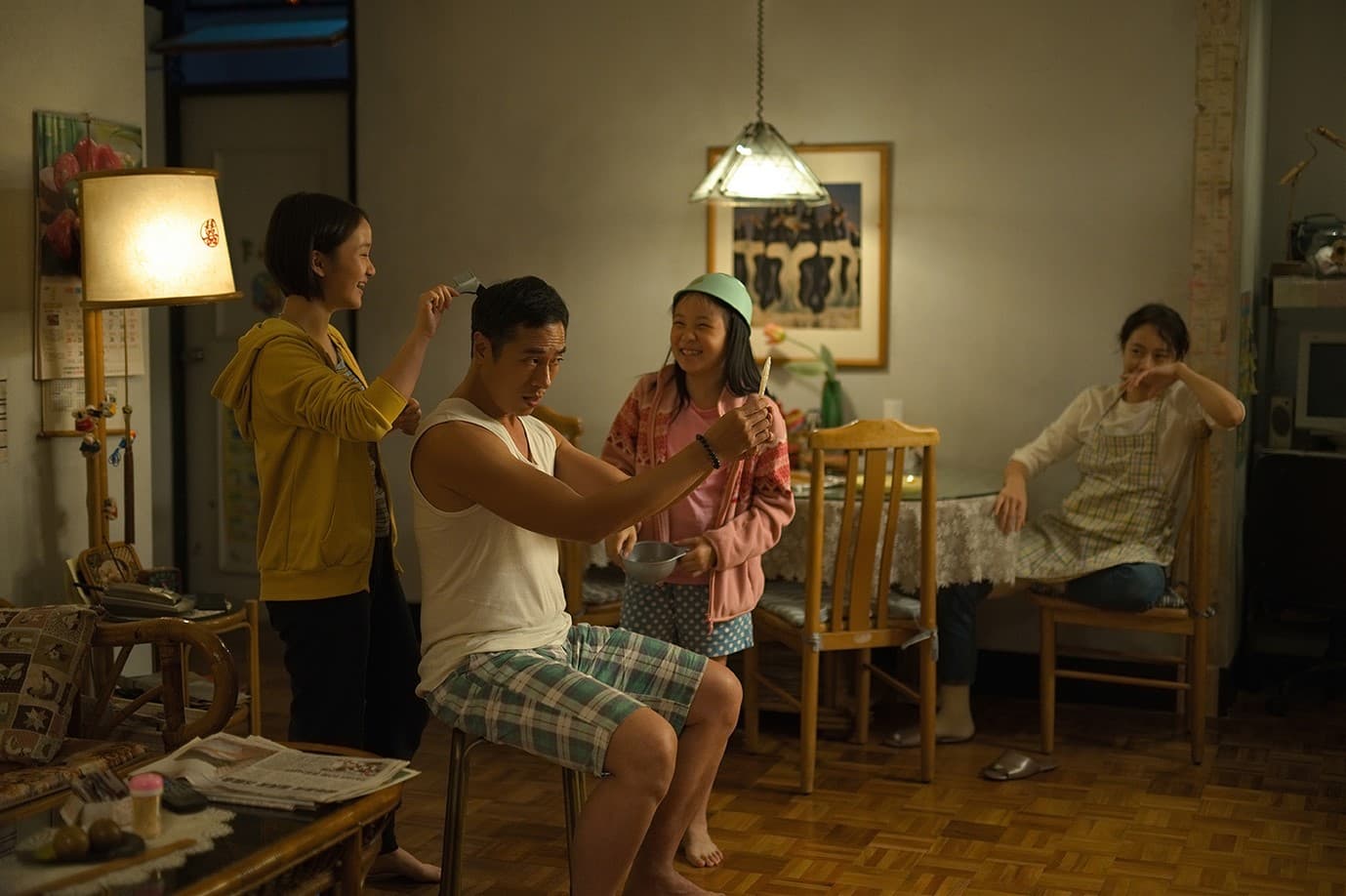 《美國女孩》主題是女性成長及親情,林嘉欣演出2個女孩的媽媽。(傳影互動提供)