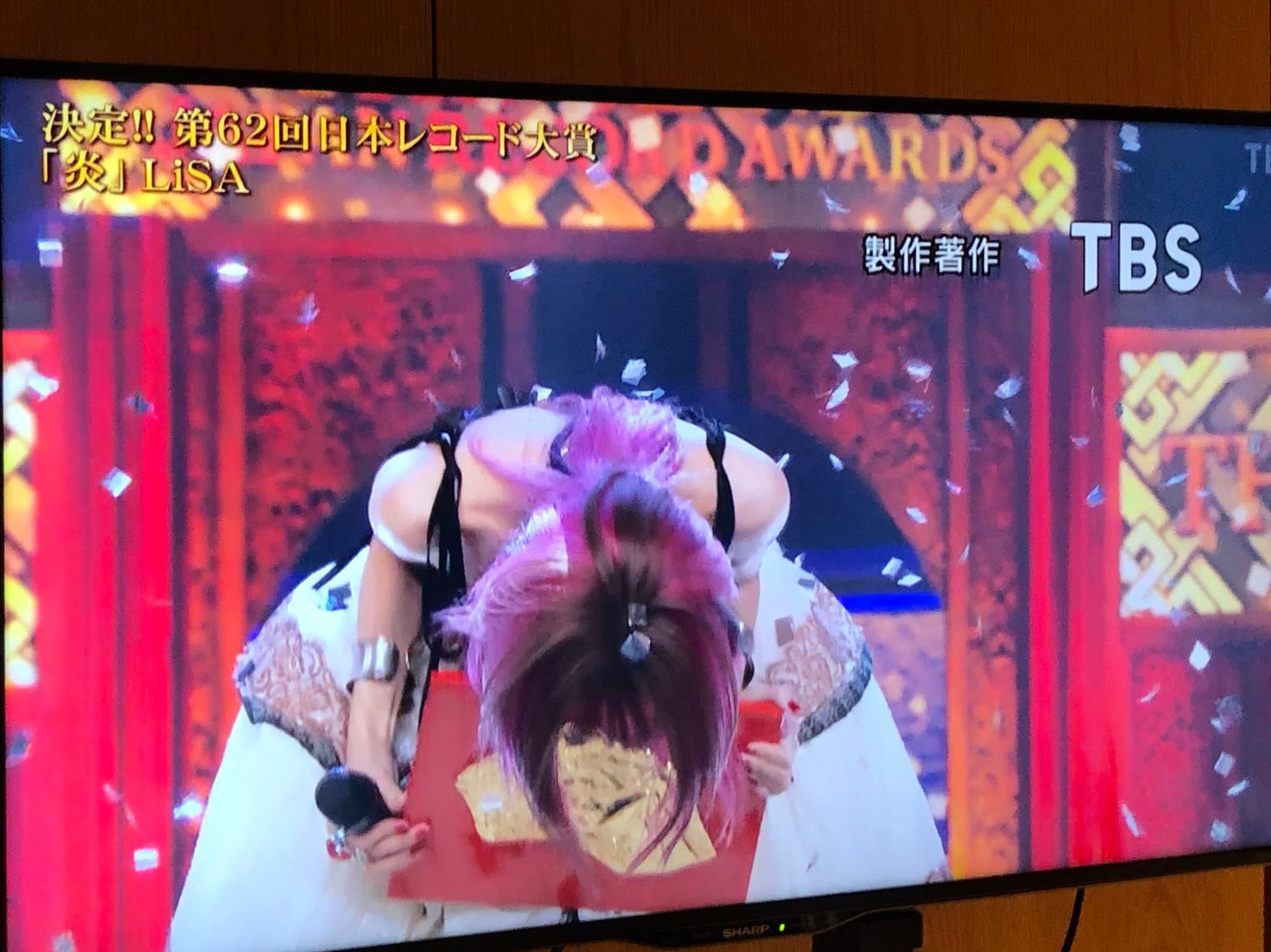 LiSA在推特PO照感謝粉絲。(翻攝自LiSA推特)