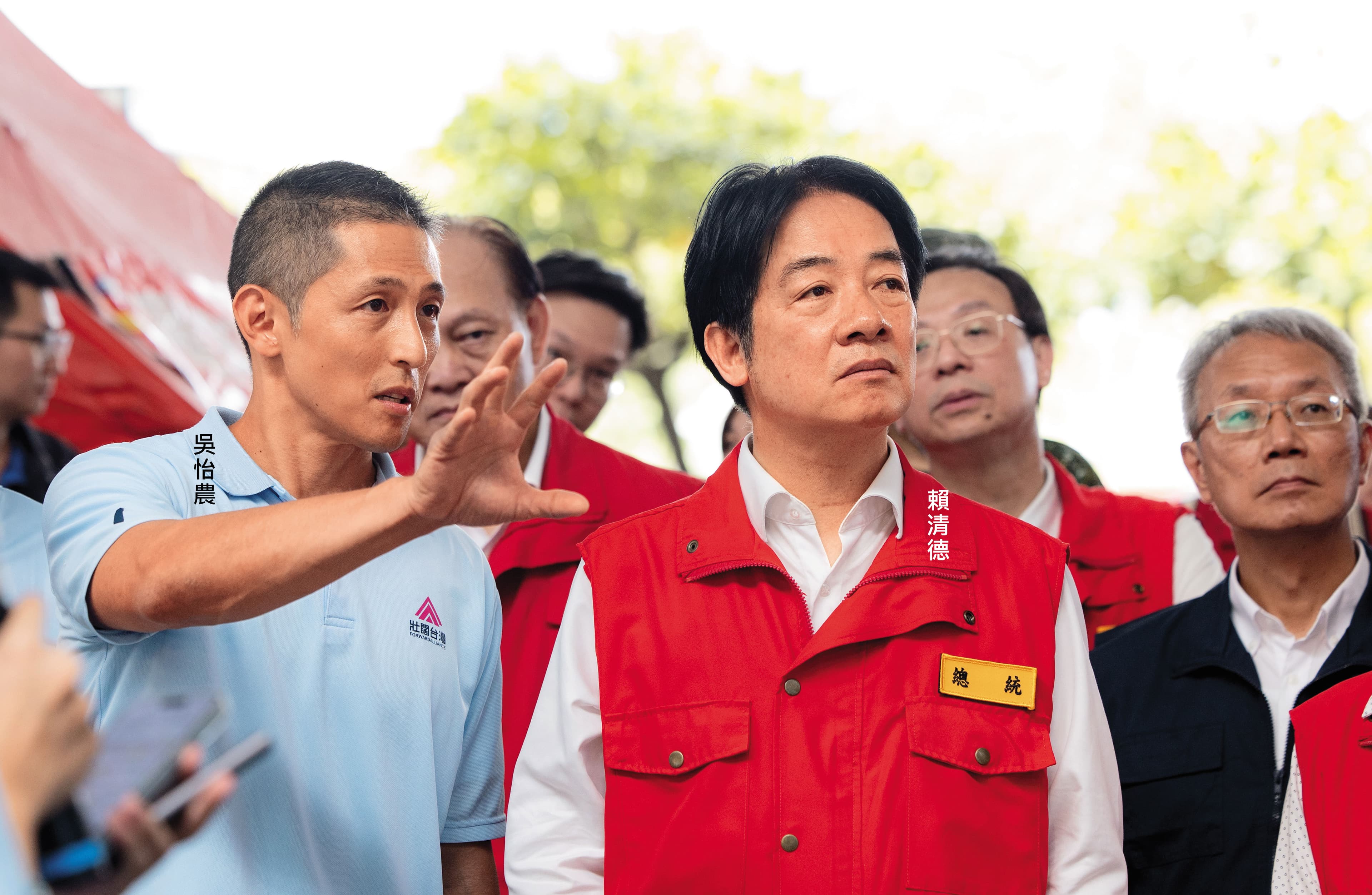 總統賴清德邀吳怡農等民團加入總統府全社會防衛韌性委員會,期盼政府與民眾一同努力建構社會韌性。(翻攝總統府flickr)