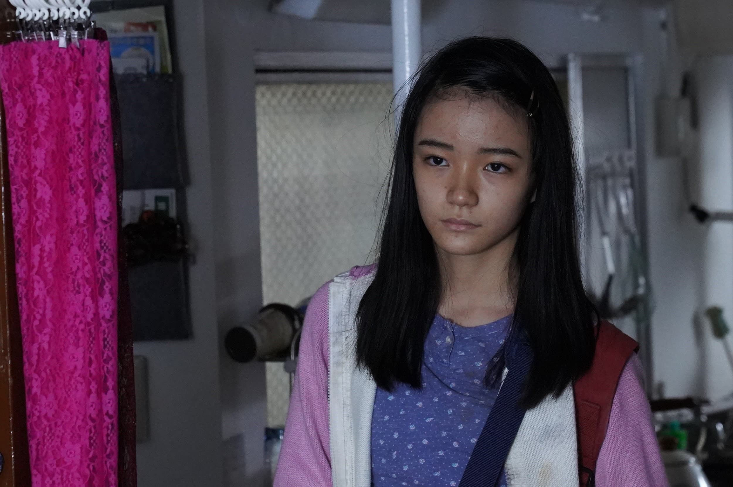 服部樹咲剛加入劇組時對演技還不熟悉,導演特地安排她接受近一個半月的演技訓練。(天馬行空提供)