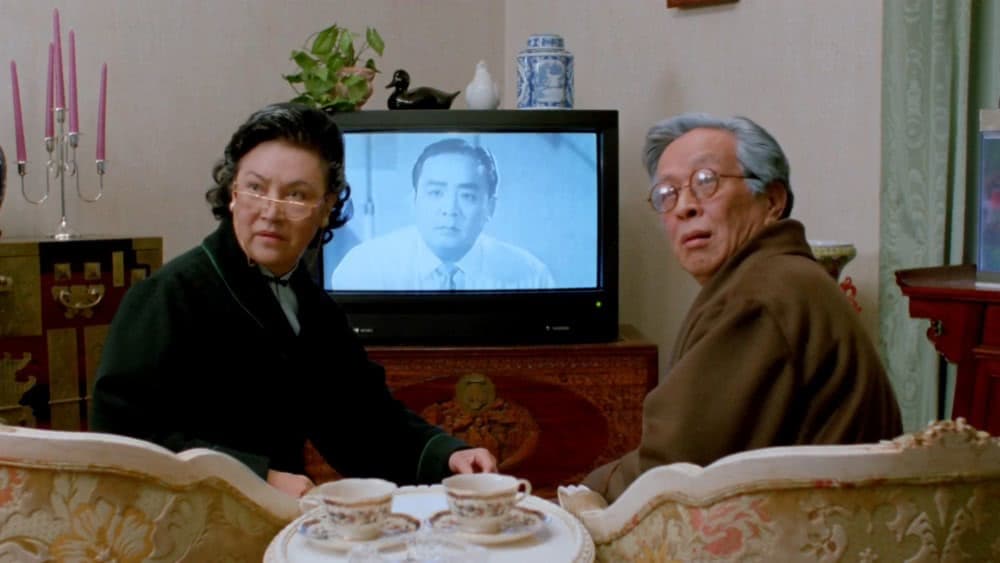 《家有囍事》中「常母」一角令李香琴(左)廣為台灣觀眾所知。(網路圖片)