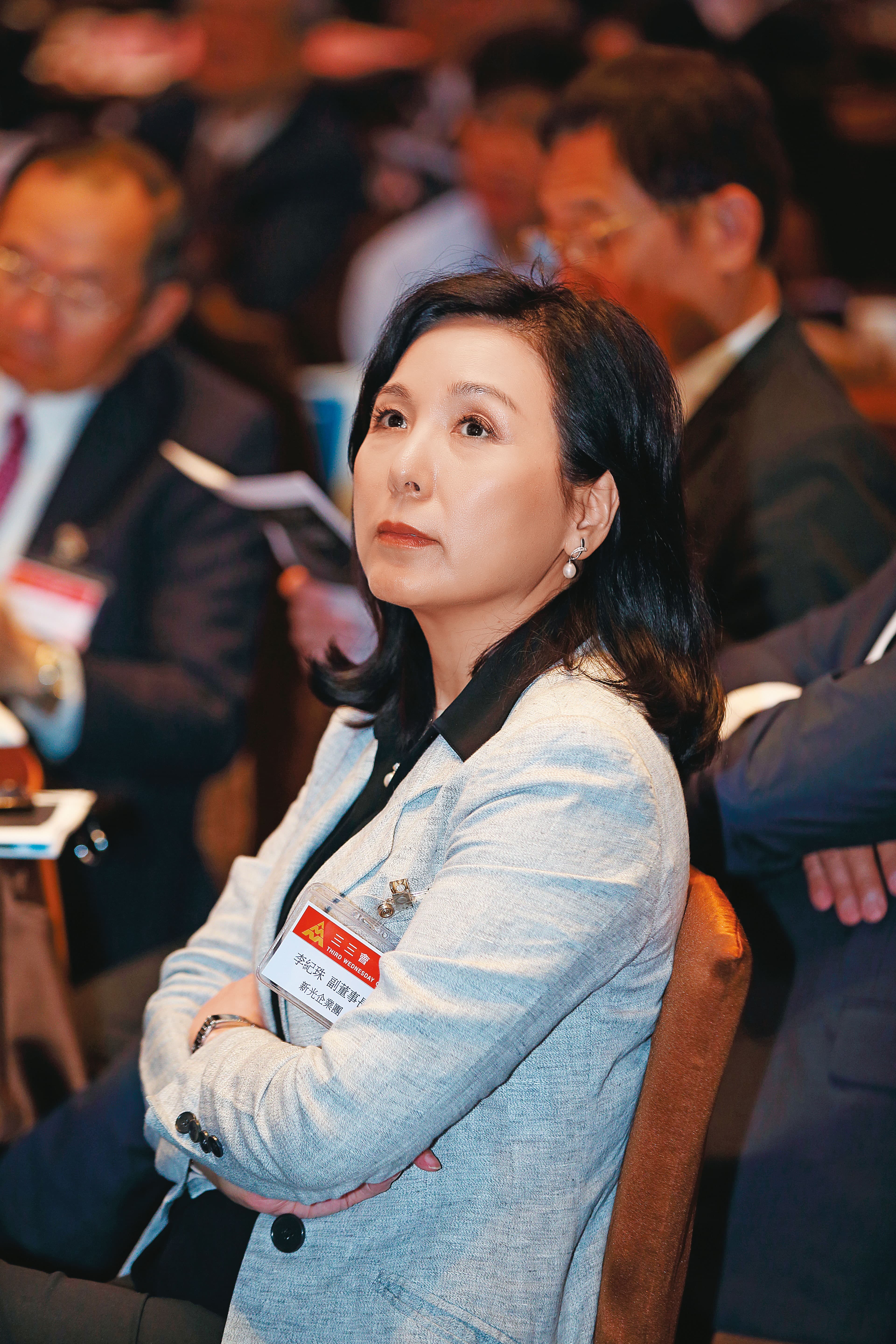 李紀珠從新光金副董轉任新光銀副董,外界解讀她是被降職。