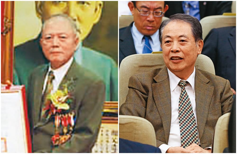 承審理翁茂鍾3億債務案的最高法院庭長林奇福(左,翻攝司法周刊),在判翁勝訴後,2人成為好友,還曾至高級俱樂部同歡。前檢察官羅榮乾(右)與富商翁茂鍾交情深厚,已於日前退休。