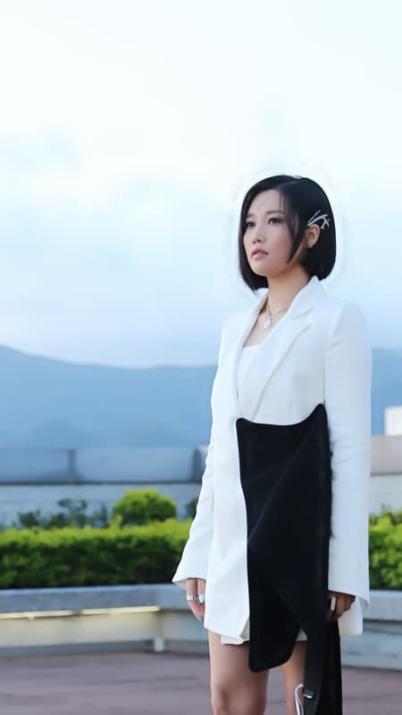 A-Lin(圖)從小聽呂方唱的〈老情歌〉長大。(阿爾發音樂提供)