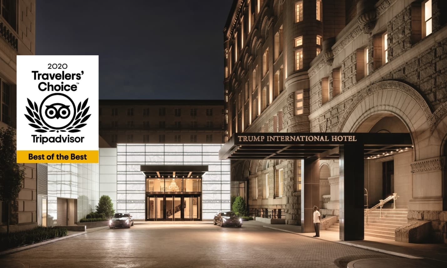 眾企業與川普切割,他旗下的飯店也將受到衝擊。(翻攝自Trump Hotel官網)
