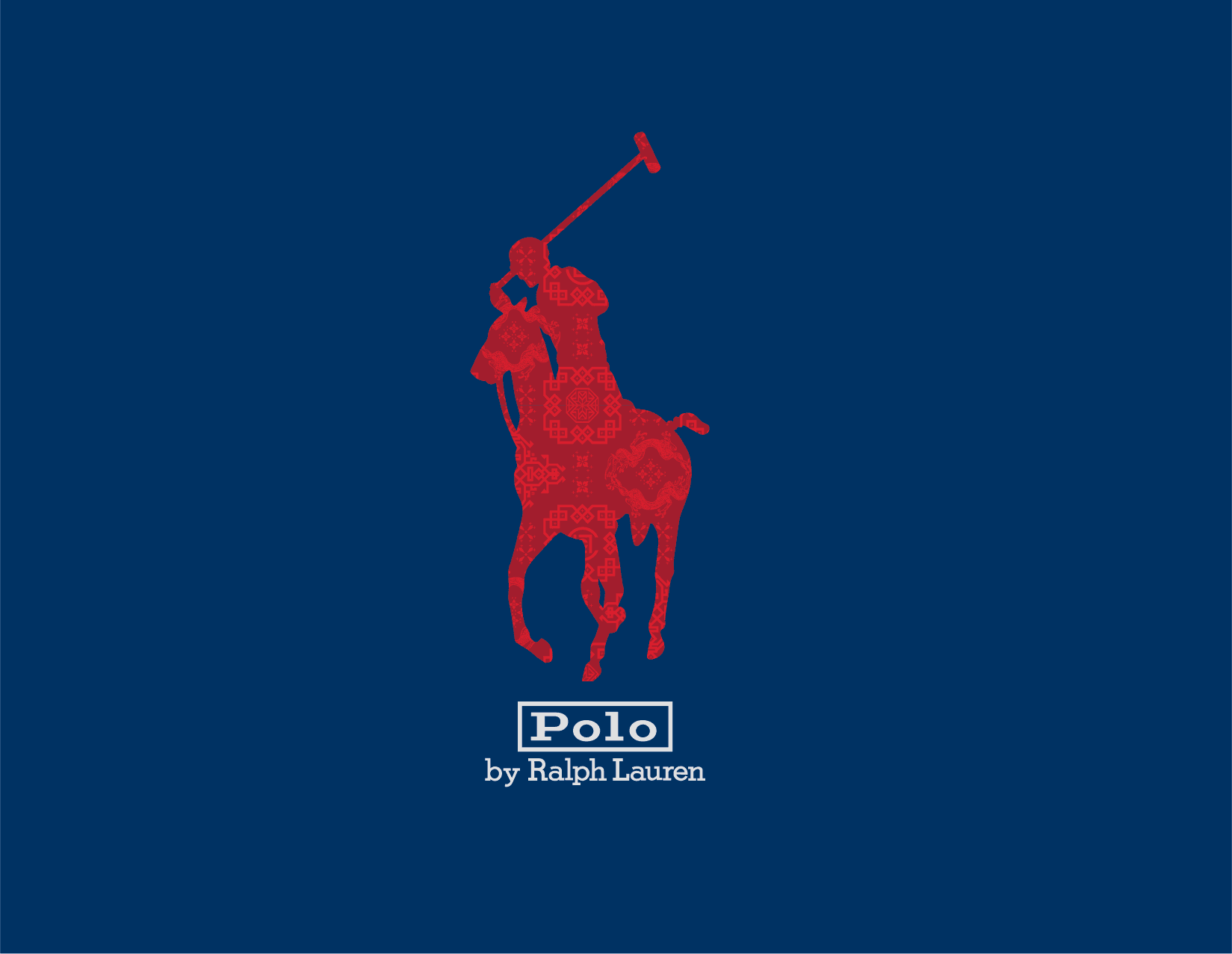 這次的聯名Logo上沒有COLT字樣,而是將經典的 「Silk Royale」 印花圖騰放置在Polo Ralph Lauren的馬球人上。(Polo Ralph Lauren提供)