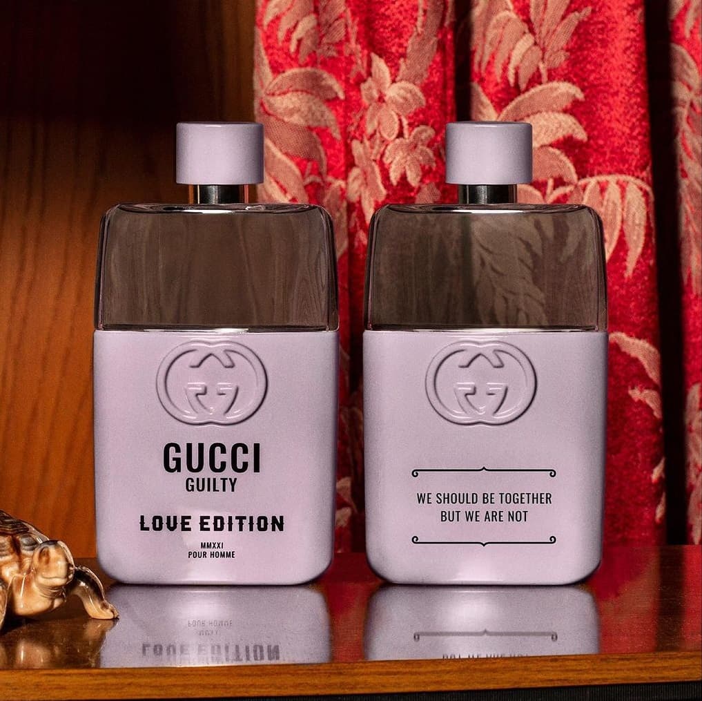 GUCCI罪愛無畏男性淡香水。NT$3,750/90ml(古馳提供)
