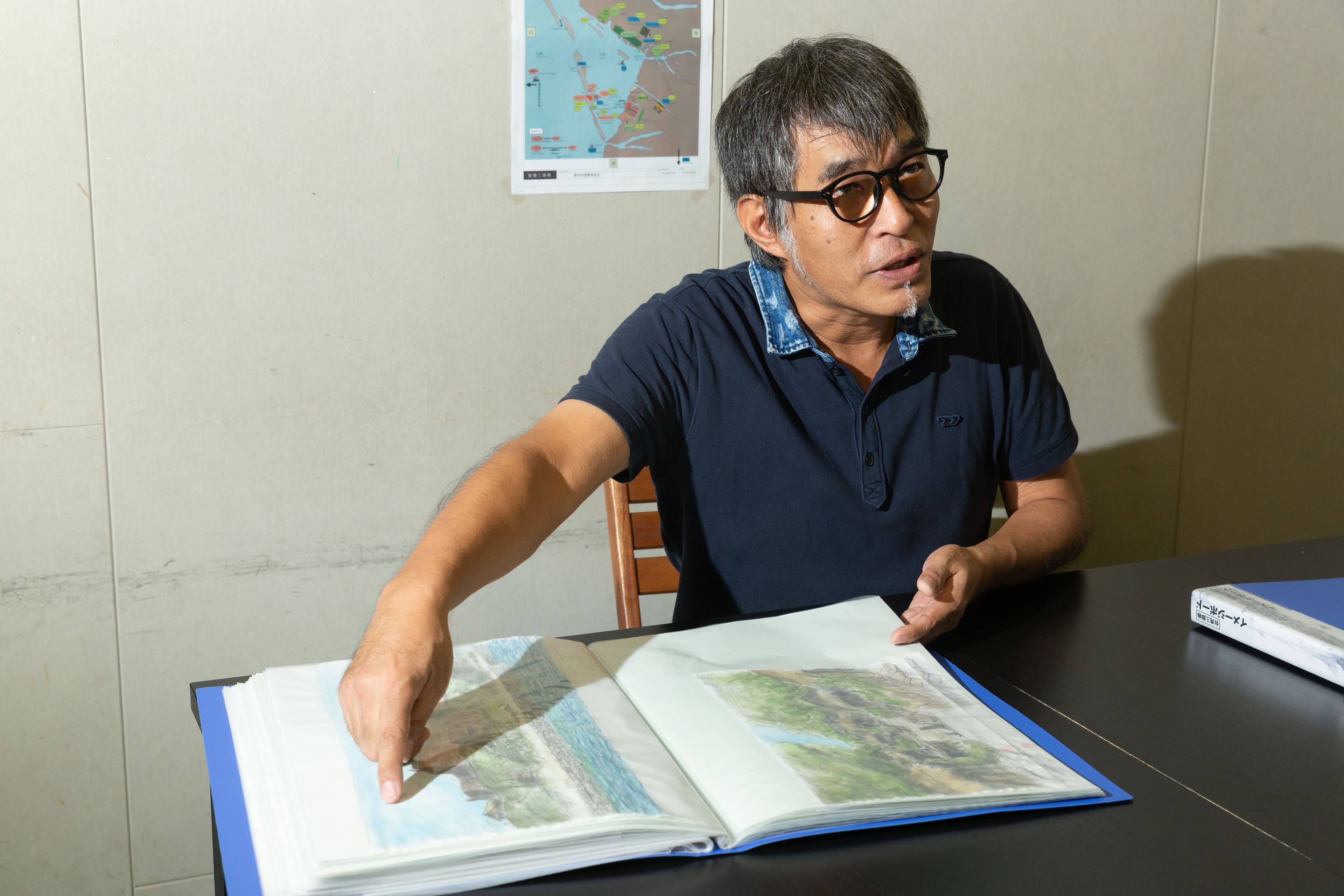 花谷秀文認為參與跨國團隊時，理解對方的文化歷史很重要，這回加入《臺灣三部曲》，他訪台前也做了不少功課。