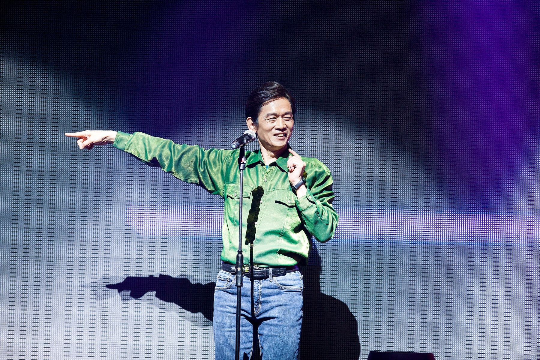 實力派歌手殷正洋將在《民歌46高峰會》上,帶來震撼演出。(寬宏藝術提供)