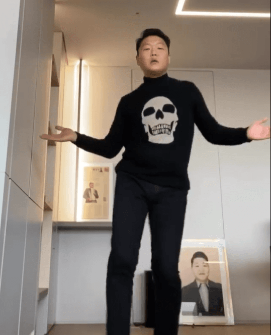 PSY身形變得纖瘦,讓不少粉絲覺得不習慣。(翻攝自PSY Instagram)