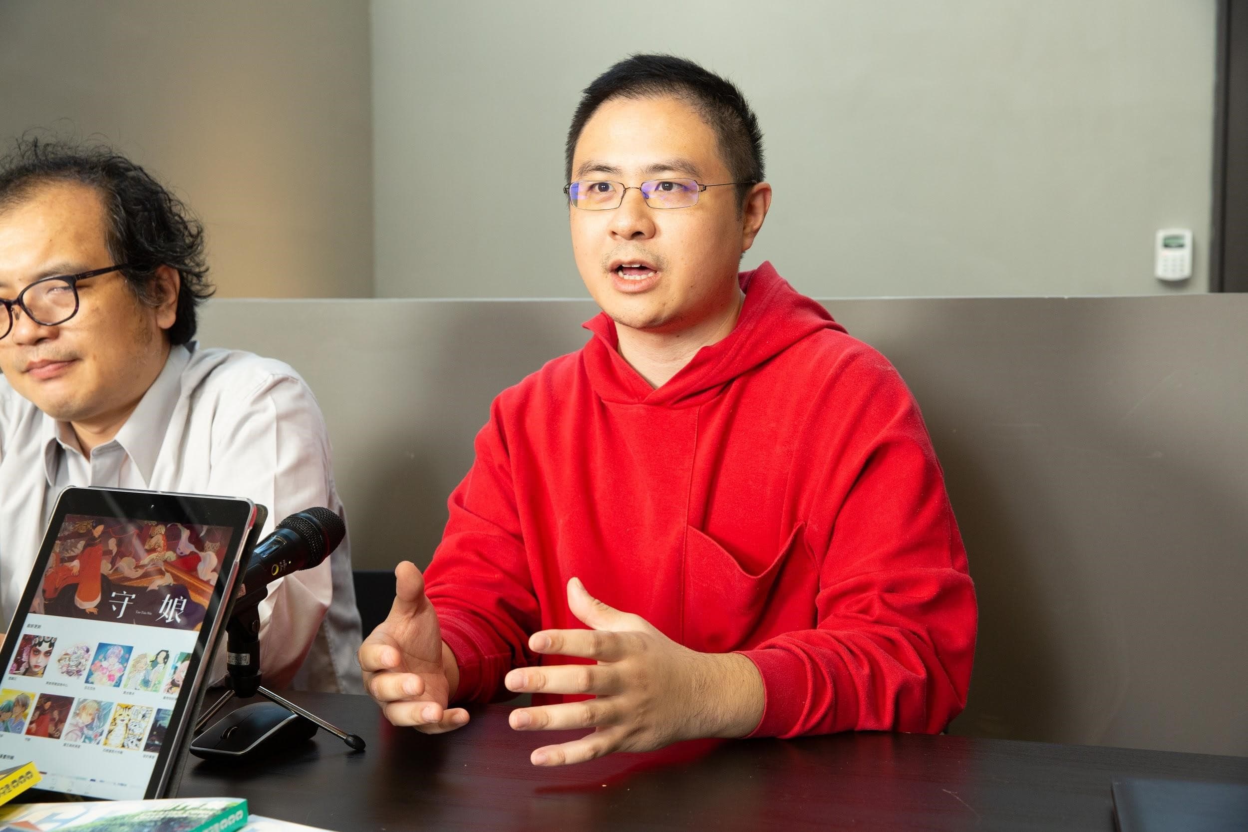 陳宏睿認為,《CCC》要協助台灣漫畫「被看見」,才有跨業合作的可能。
