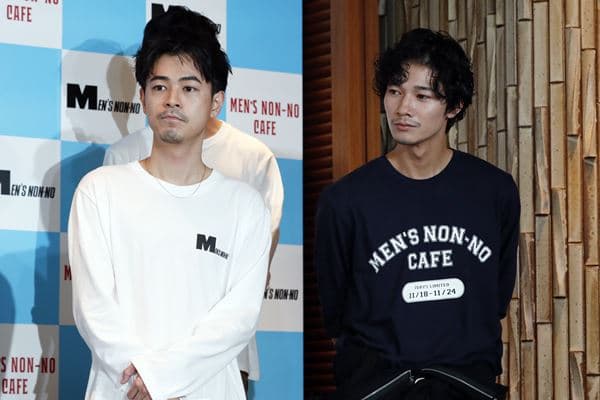 清原翔(右)和成田凌都是《MEN’S NON-NO》模特兒出身的演員,兩人因入行背景相似而成為互相打氣的好夥伴。(翻攝《女性自身》)