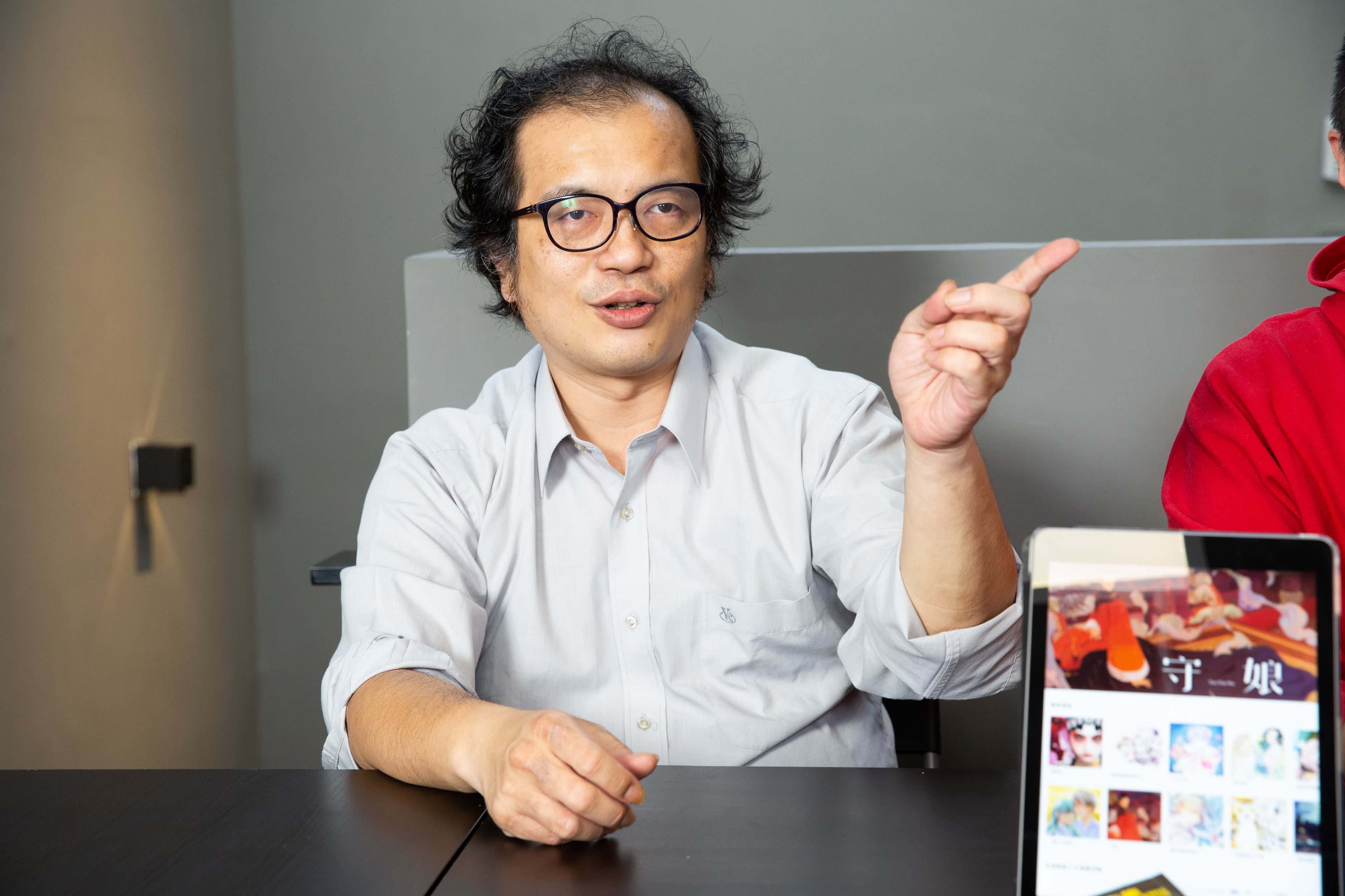 文策院內容策進處內容開發組組長黃冠華表示,《CCC》訓練新人漫畫家「有紀律的創作」。