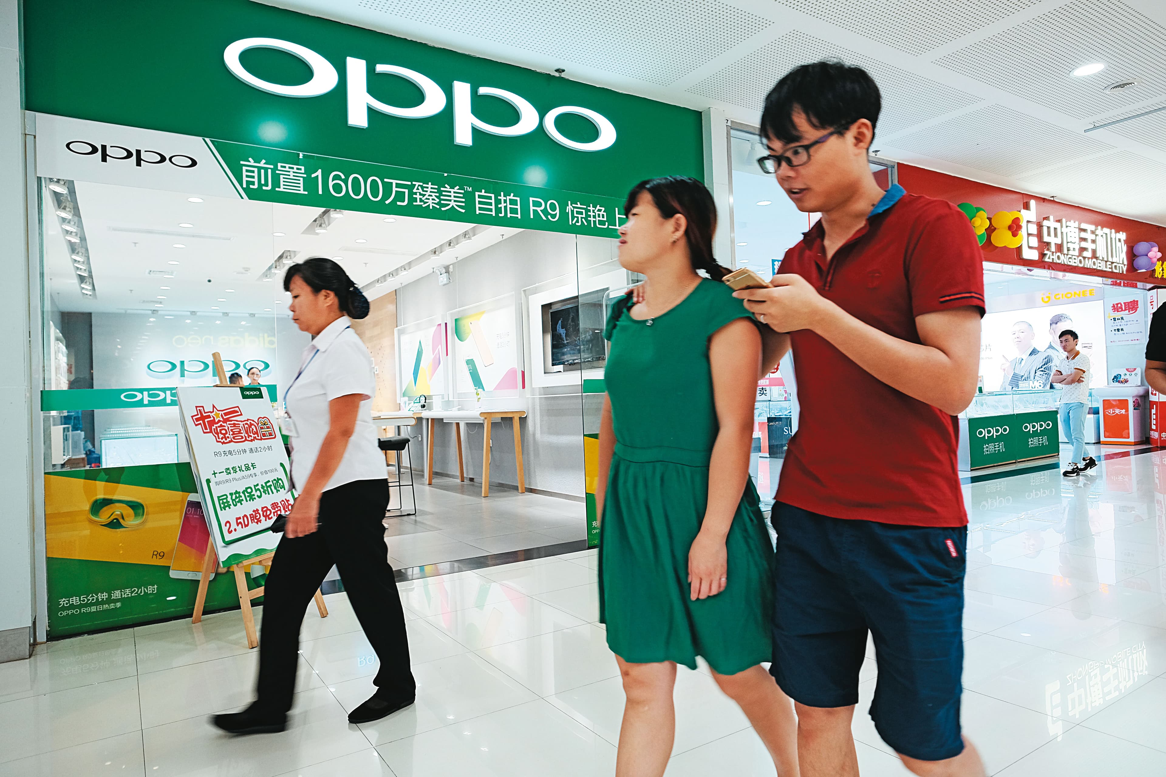 全球手機前10大中有7家是中國品牌,市占率高達49%。