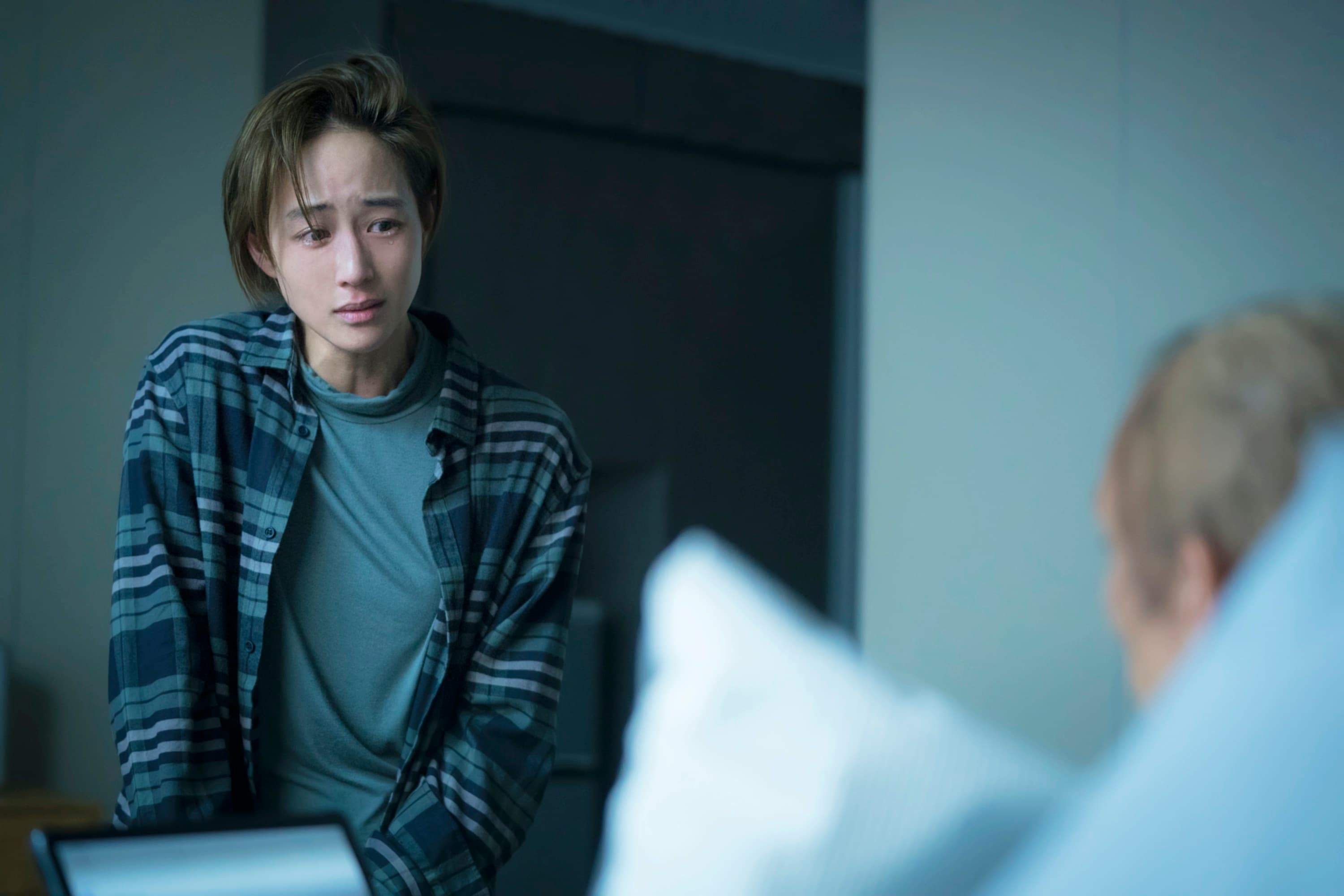 與張震的對戲，讓張鈞甯揣想巨大的生死幅度，也給出飽滿的情感。（威視提供）