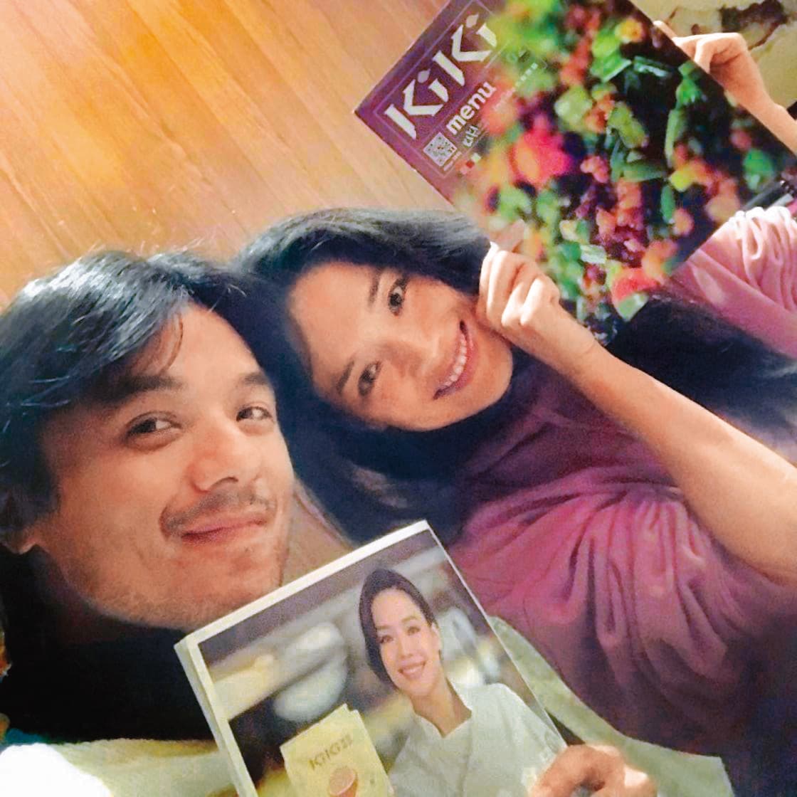 舒淇(右)與馮德倫(左)相識18年,婚後幸福美滿。(翻攝自舒淇IG)