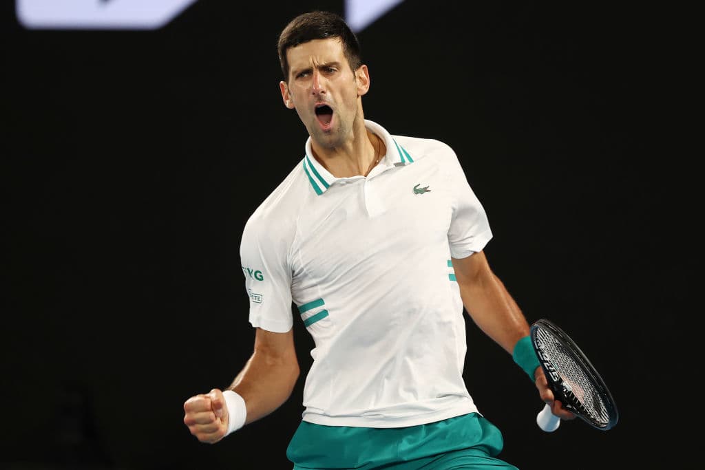 Novak Djokovic 贏得第9座澳網冠軍。(翻攝自Djokovic的FB)