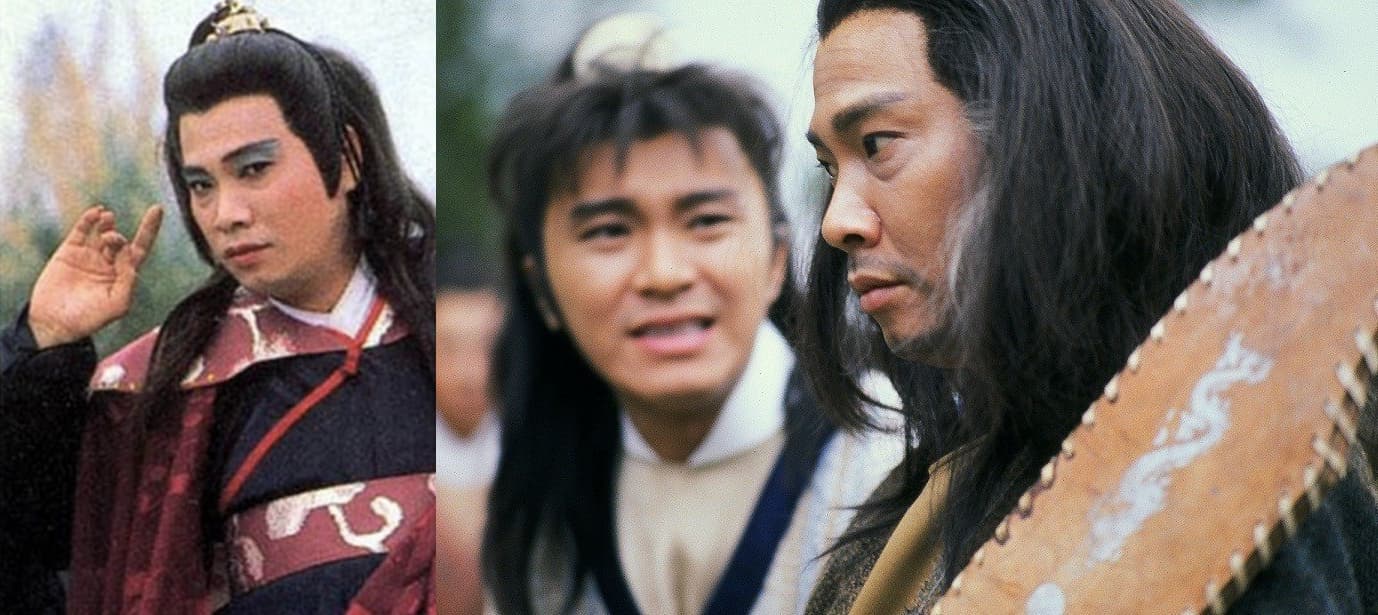 吳孟達在一人分飾陽剛大俠及不男不女大魔王,演技令人懾服。(網路圖片)