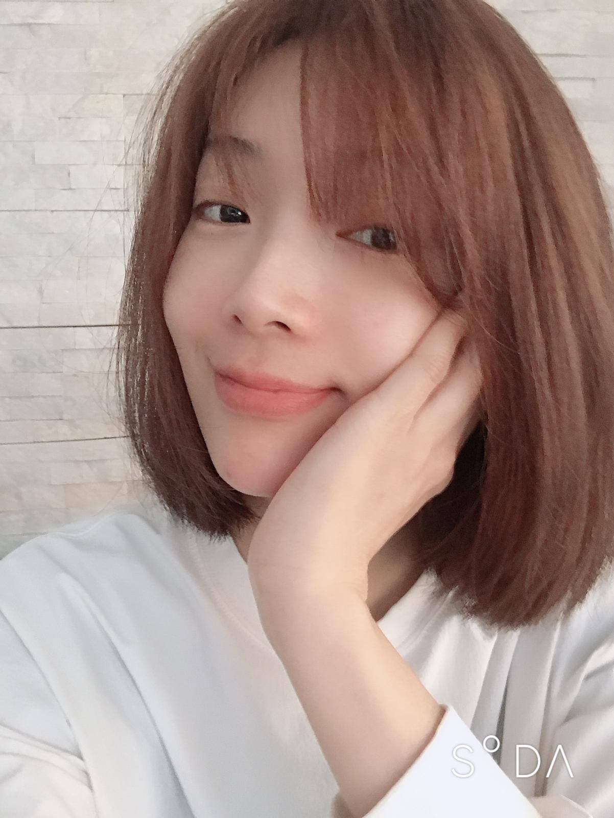 蔡淑臻和李沛旭交往時,曾現身站台男方主持的《名模出任務》。(翻攝自蔡淑臻臉書)