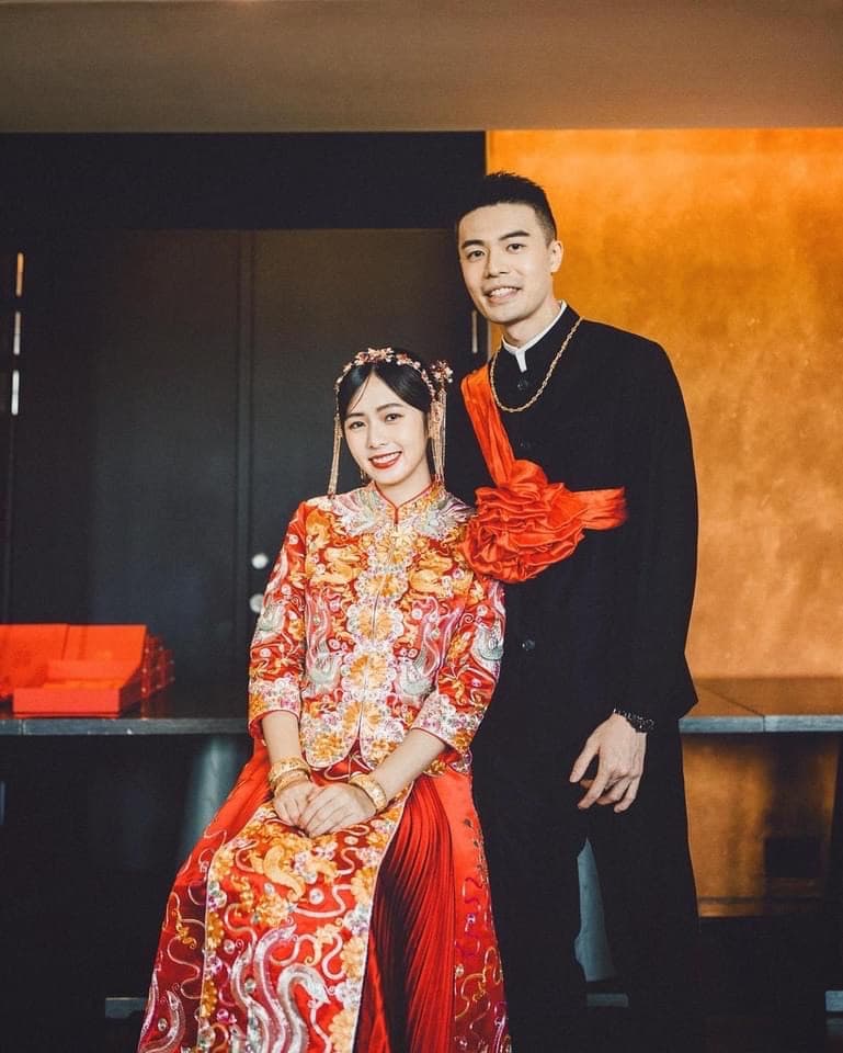 簡廷芮去年10月接受老公求婚,11月就傳出懷孕好消息。(翻攝自簡廷芮臉書)