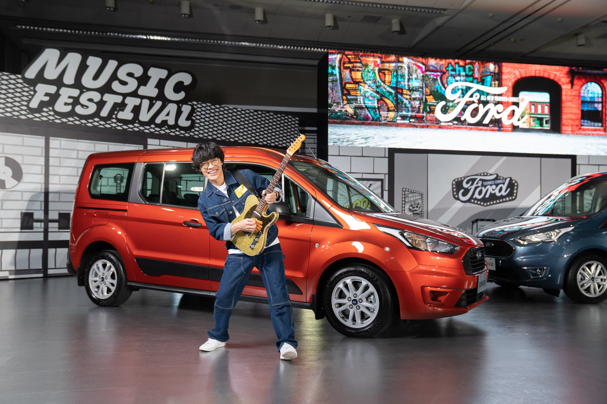 雖然代言新車款,盧廣仲仍是無車一族。(Ford提供)
