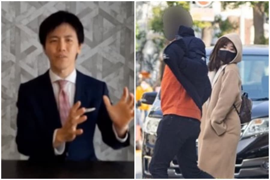 針對福原愛否認出軌,日本律師横粂勝仁做出回應。(翻攝自弁護士横粂勝仁の横粂ゼミYouTube/女性SEVEN)