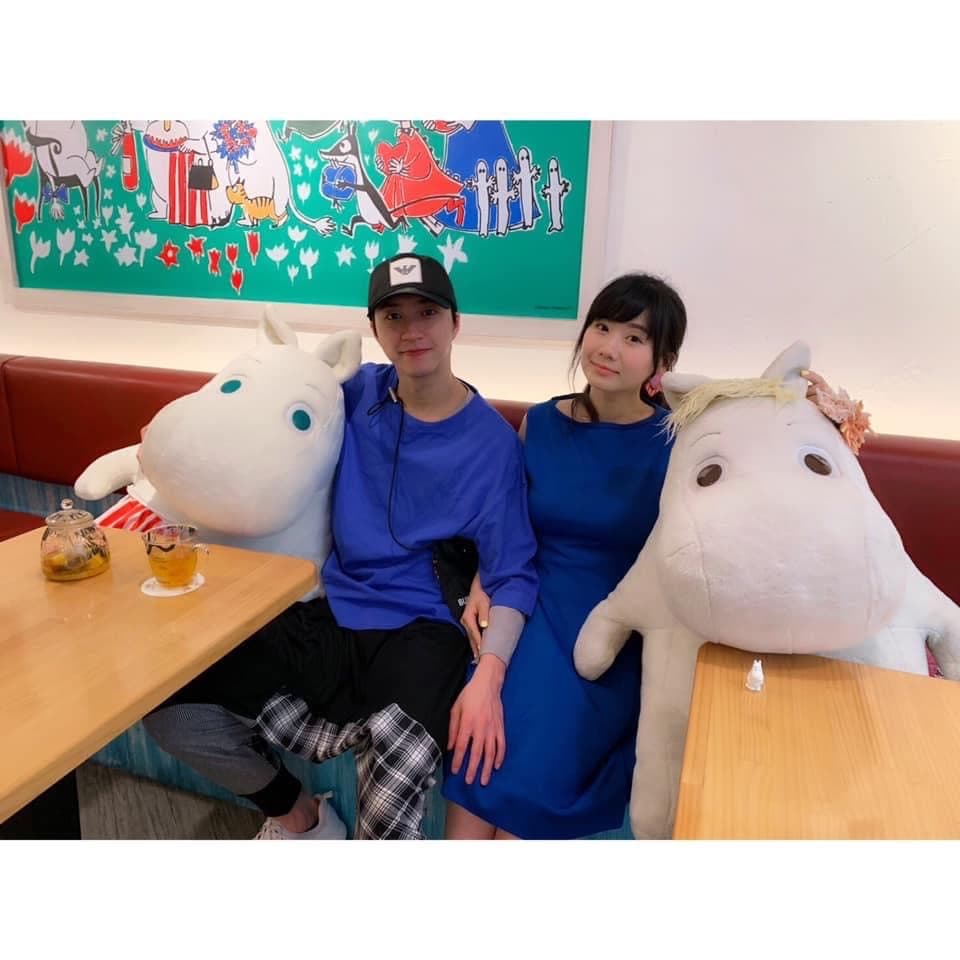 福原愛與江宏傑的恩愛夫妻形象破裂。(翻攝自自福原愛臉書)