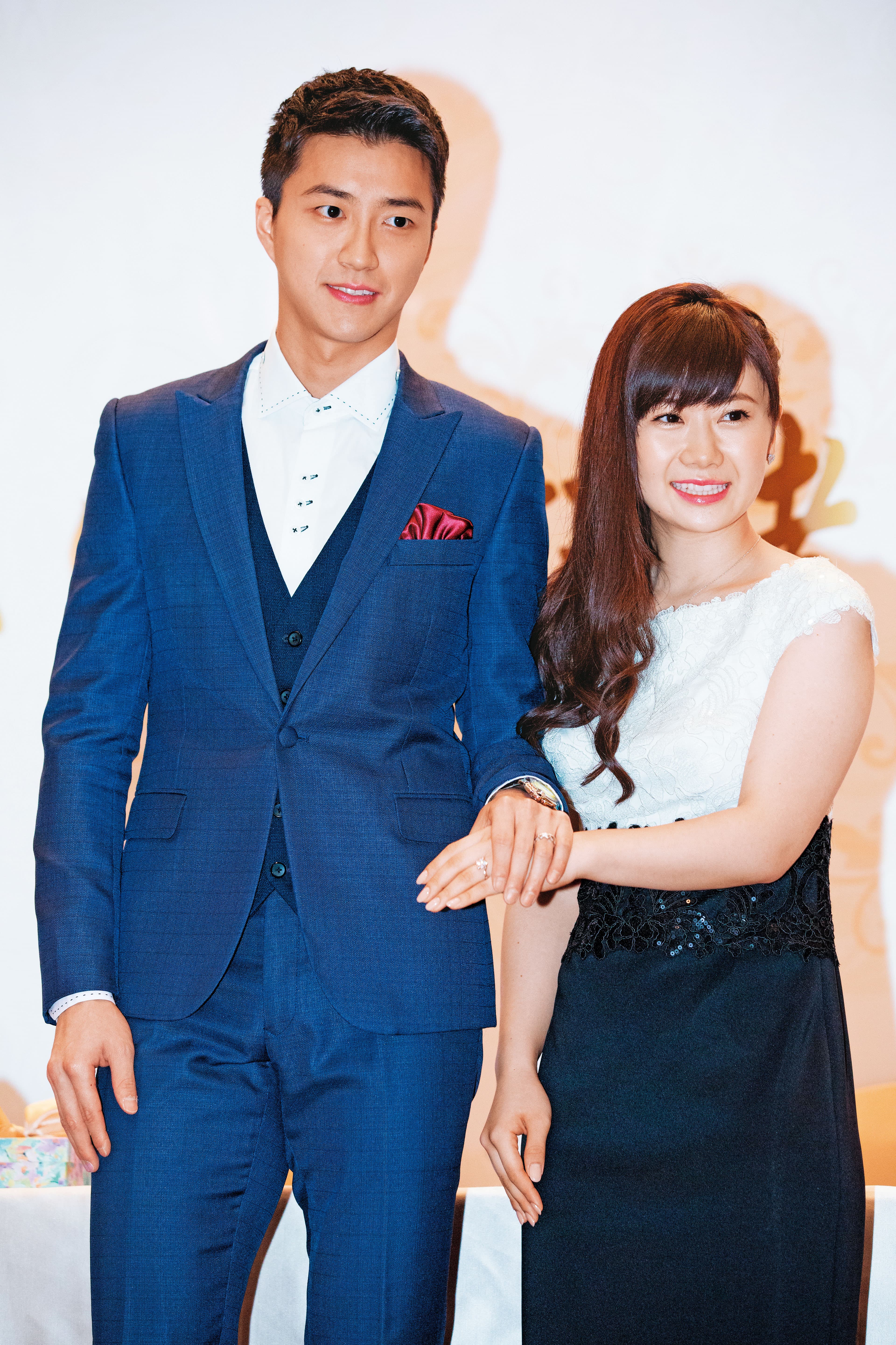 福原愛(右)傳婚變,王定宇曾在節目上評論此事,還稱夫妻沒有不吵架的。(本刊資料照)
