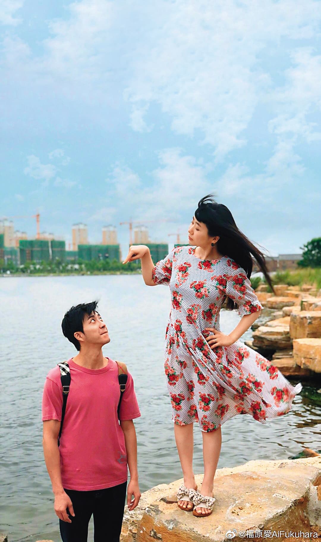 不只外在條件,福原愛與江宏傑私下許多事務的處理上,據聞也是女強男弱。(翻攝自福原愛微博)