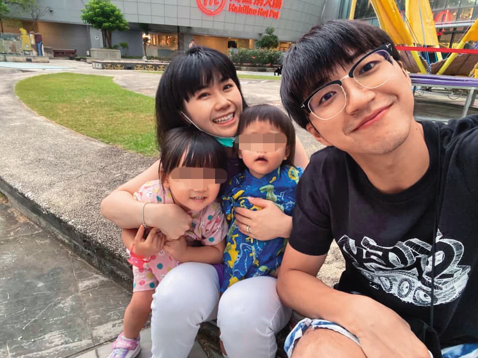 福原愛堅持孩子要學日文,並且計畫帶小孩到日本接受教育。(翻攝自江宏傑臉書)