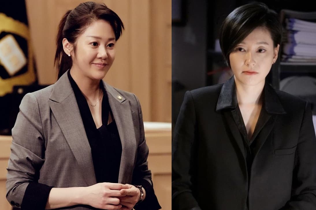 高賢廷(左圖)主演的《Return》開播後收視不俗,卻因與劇組鬧不合選擇中途辭演,改由朴真熙接替。(翻攝自SBS)