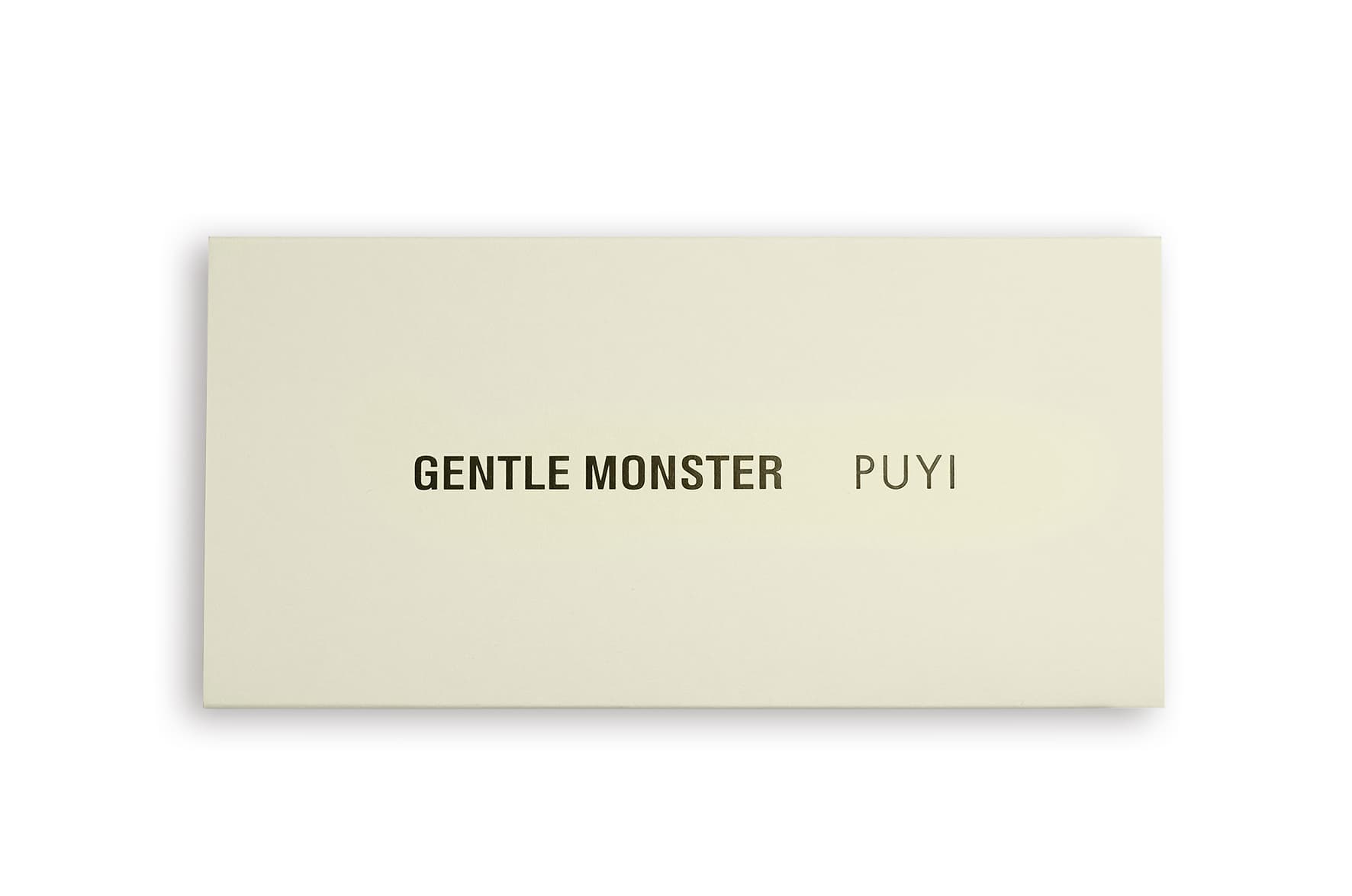 GENTLE MONSTER為此特別企劃設計獨家限量包裝。（溥儀眼鏡提供）