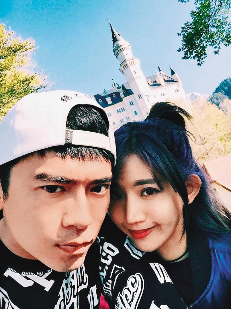 陳艾琳曾於2016年和前夫阿翔(前MP成員)爆出結婚、流產等事件,兩人鬧上新聞版面。(翻攝自MP阿翔IG)