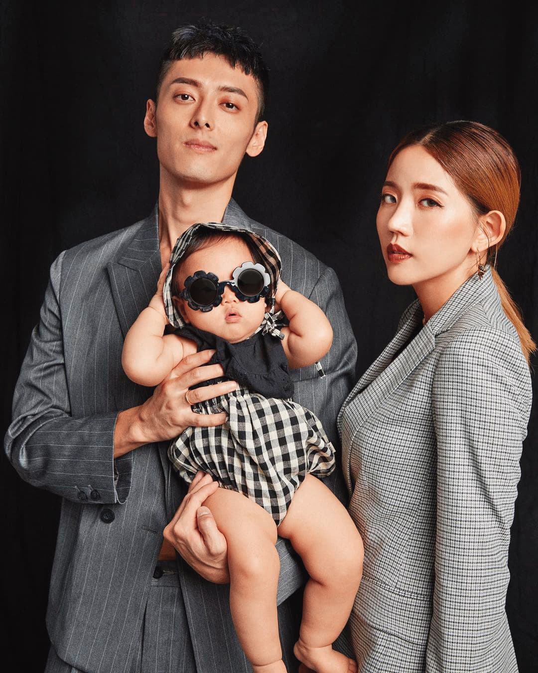 陳艾琳與顏庭笙本來婚姻生活甜蜜,後因對女兒的養育觀念不同而起爭執。(翻攝自顏庭笙IG)